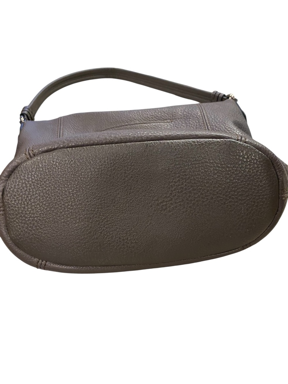 The Sak Sequoia Pebbled Leather Hobo in Slate Gray - Picture 7 of 13
